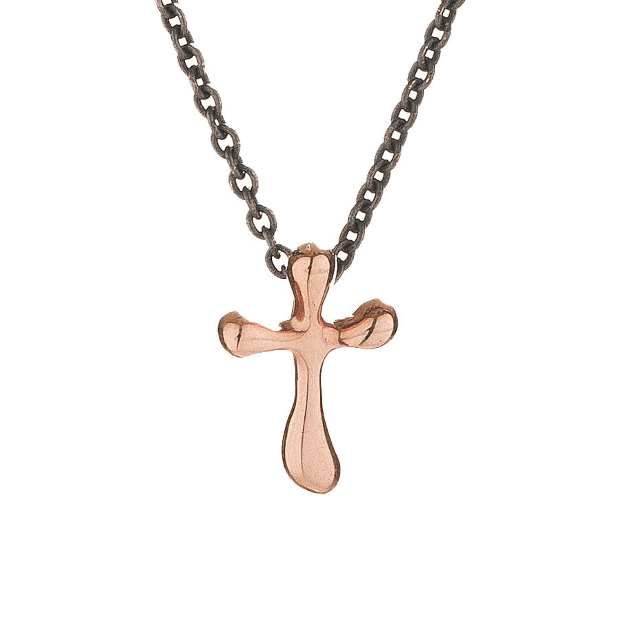 Little Cross Necklace / Gold