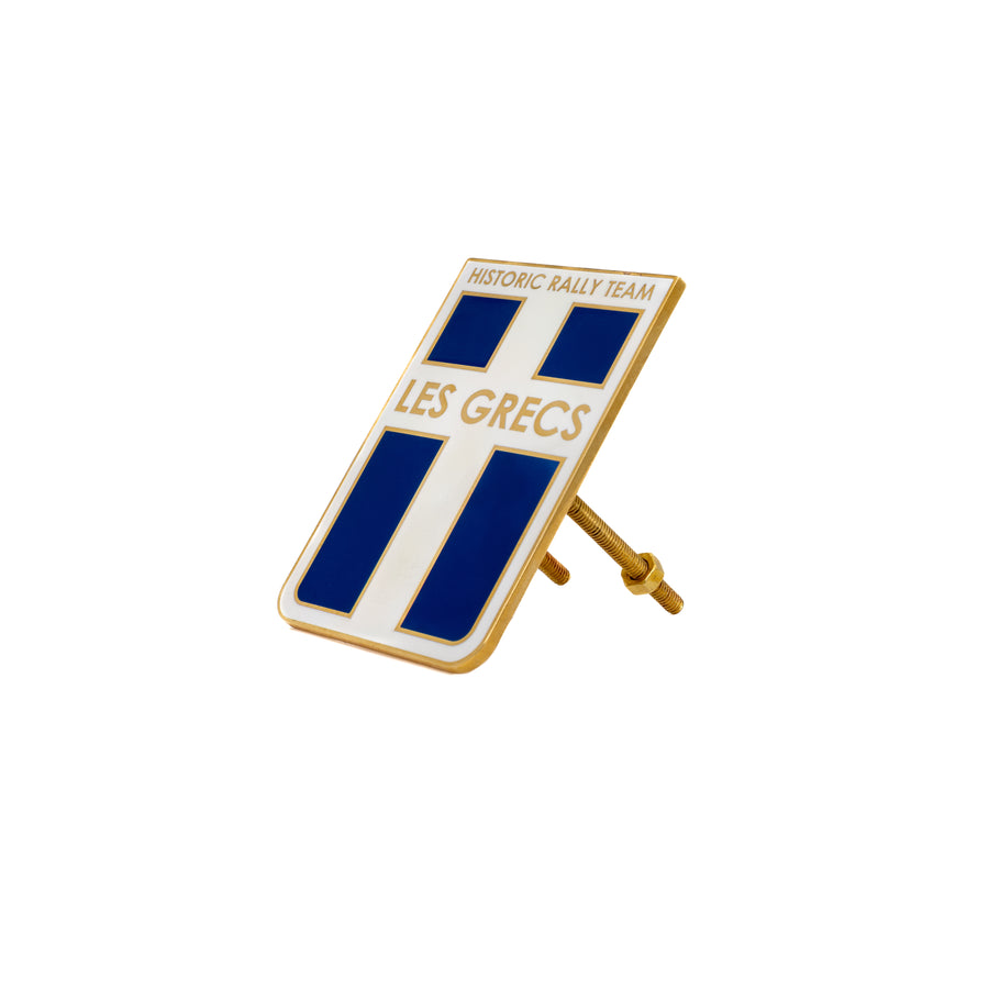 Les Grecs Grilles Badge